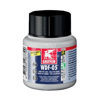 Griffon WDF-05 125ml PVC Lijm Blauw - Sneldrogend voor Spa Leidingen & PVC Verlijming - Finesse Wellness BV
