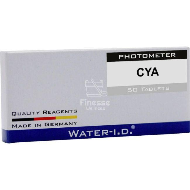 Navulling Cyaan voor Pool Lab | 50 Tests - Finesse Wellness BV