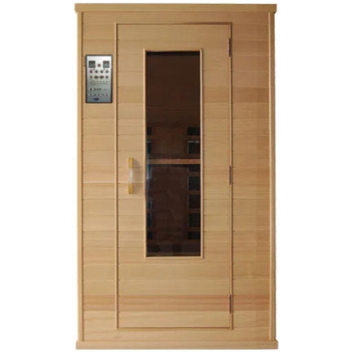 FS 100 Deluxe Cerderhouten Infrarood Sauna - Finesse Wellness BV