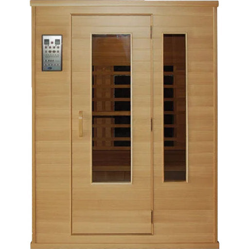 FS 140 Deluxe Cerderhouten Infrarood Sauna - Finesse Wellness BV