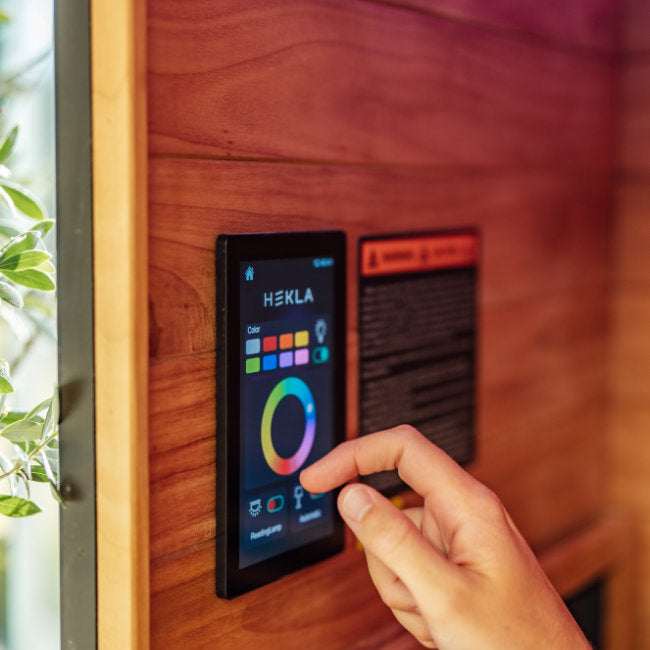 Hekla Infrared 130: Luxe 2-Persoons Infraroodcabine voor Thuis