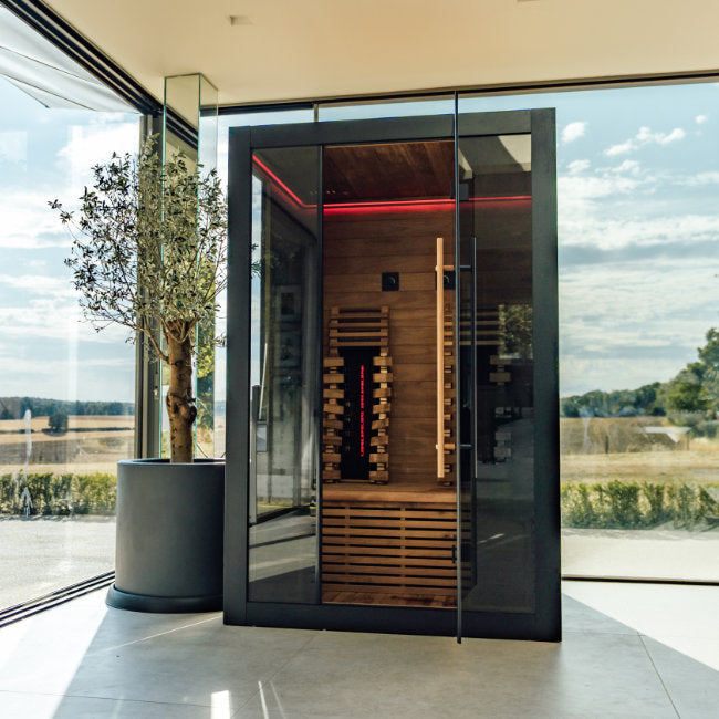 Hekla Infrared 130: Luxe 2-Persoons Infraroodcabine voor Thuis