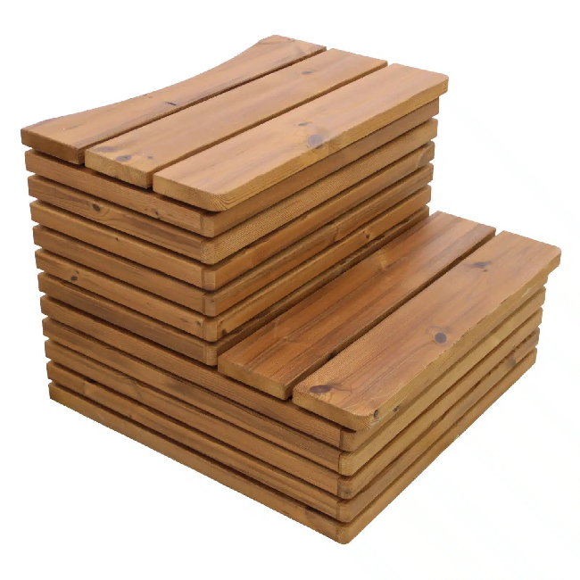 Kirami Woody Tiny: De Ultieme 2-Persoons Houten Hottub - Finesse Wellness BV