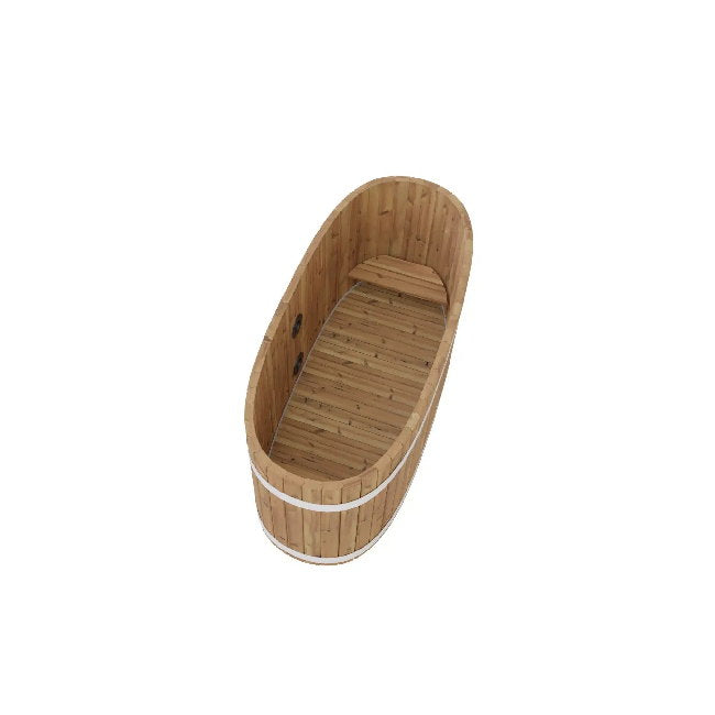 Kirami Woody Tiny: De Ultieme 2-Persoons Houten Hottub - Finesse Wellness BV