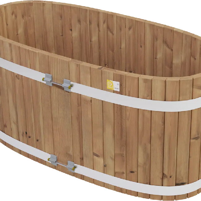 Kirami Woody Tiny: De Ultieme 2-Persoons Houten Hottub - Finesse Wellness BV