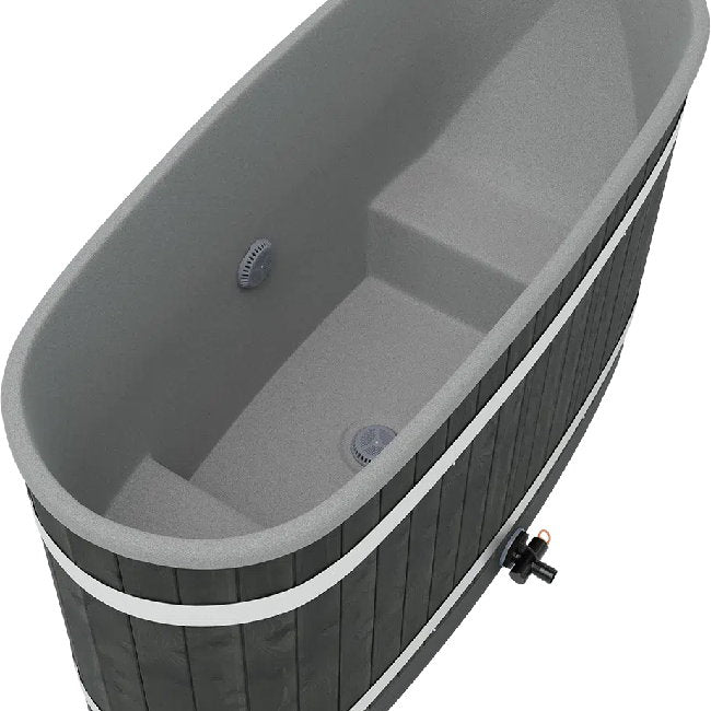 Kirami Tiny Hottub: Compacte Luxe met Kunststof Binnenkuip - Finesse Wellness BV