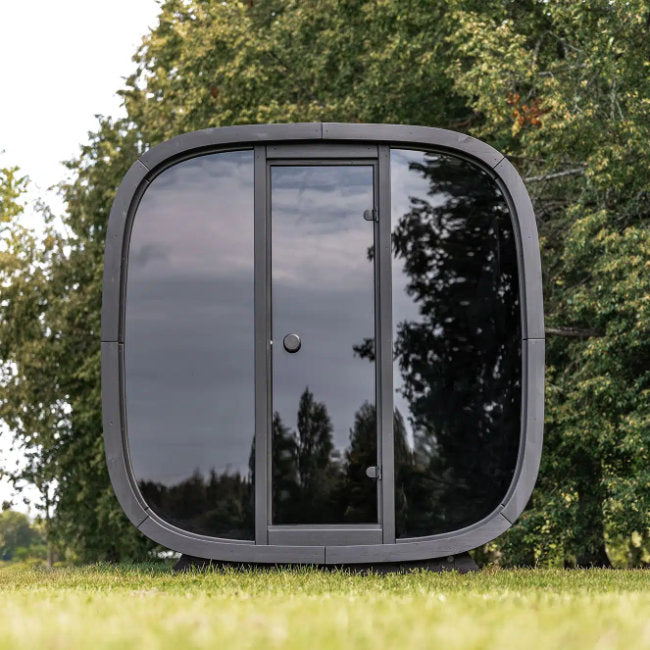 Dice Blackline Quadrum Solo XL Buitensauna - Finesse Wellness BV