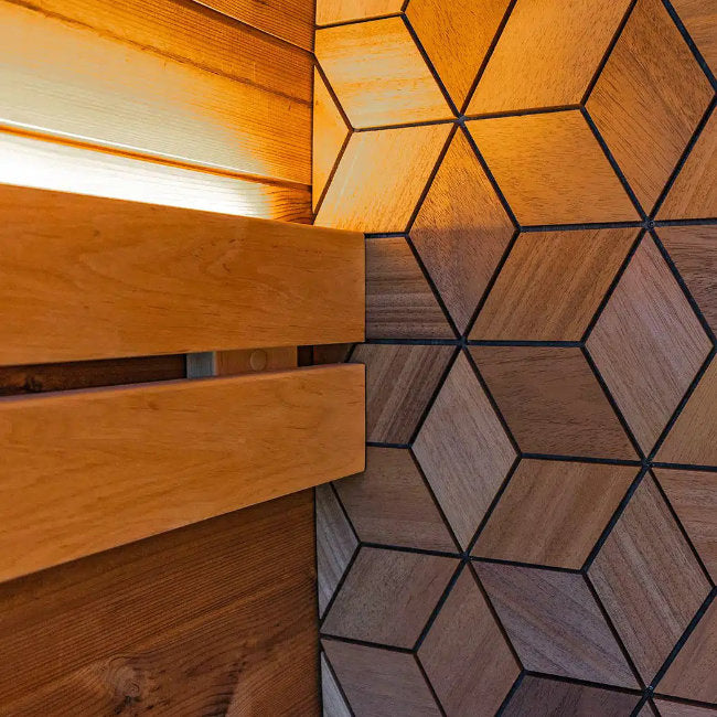 Dice Blackline Quadrum Solo XL Buitensauna - Finesse Wellness BV