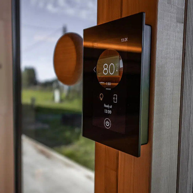 Dice Blackline Quadrum Solo XL Buitensauna - Finesse Wellness BV