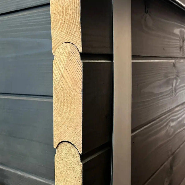 Dice Blackline Quadrum Solo XL Buitensauna - Finesse Wellness BV