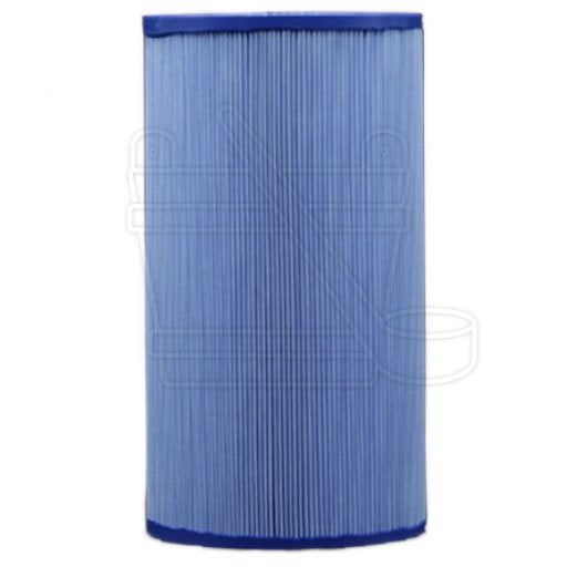 Wellis Spa Filter 235x127 - Originele AKU0116 - Antimicrobiële Blauwe Optie (No thread)-Finesse Wellness BV