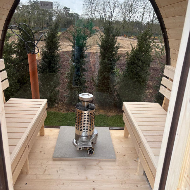 FinSteam Botnia 81 Deluxe: De Ultieme Design-Upgrade onder de Gasgestookte Saunakachels - Finesse Wellness BV