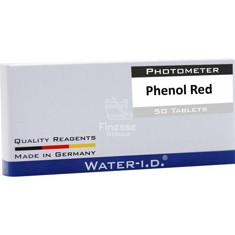 50 tabletten Phenol Red voor pH-waardemeting voor PoolLab 2.0 - Finesse Wellness BV